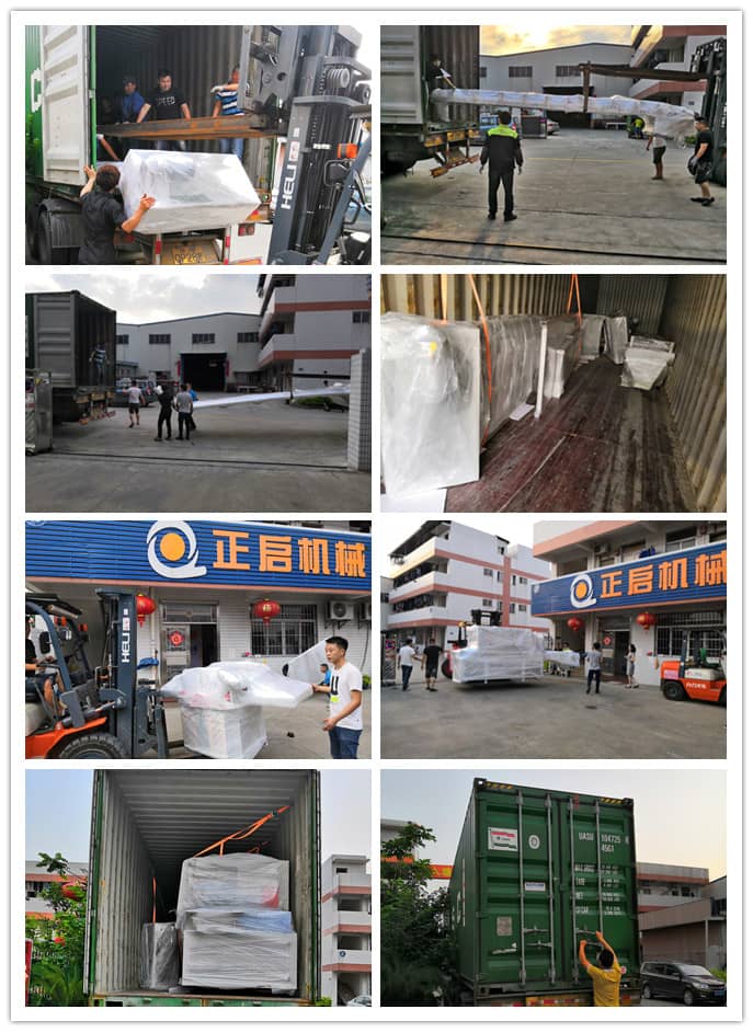 2019年4月發往美國--ZQ350型原木多片鋸、清邊機、輸送架