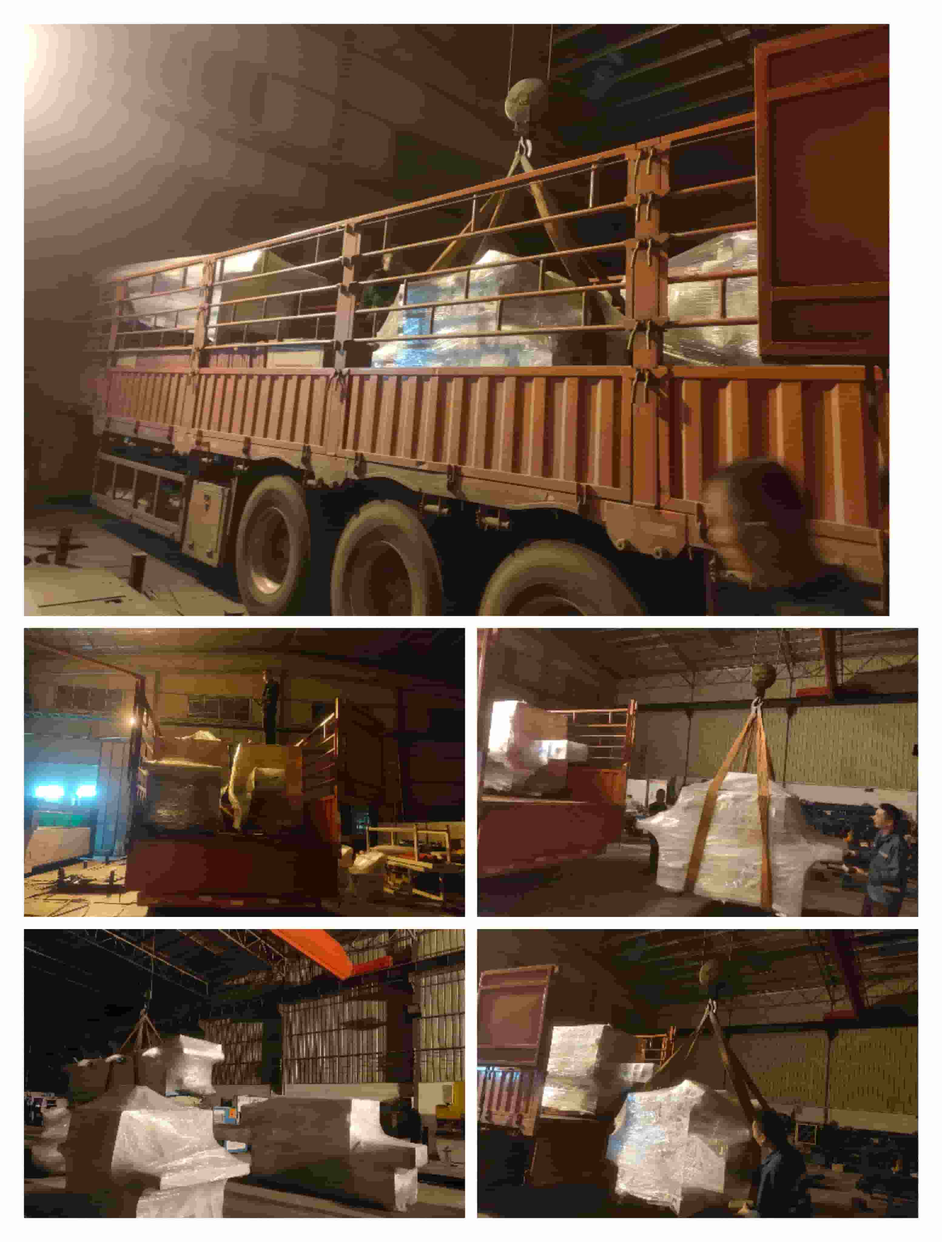 2021年11月10日發云南曲靖師宗-ZQ300圓木多片鋸、原木出料架